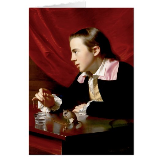 Boy with a Squirrel Cards (Front)