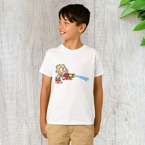 Boy With A Supersoaker T_Shirt