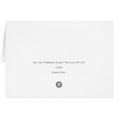 Boy with a toy boat. cards (Back Horizontal)