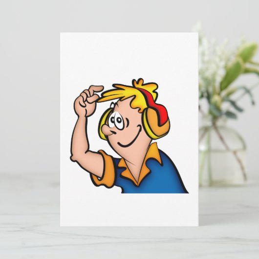 Boy With Headphone (Standing Front)