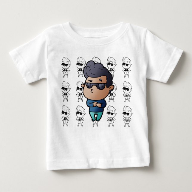 Boy with sunglasses T-Shirt (Front)
