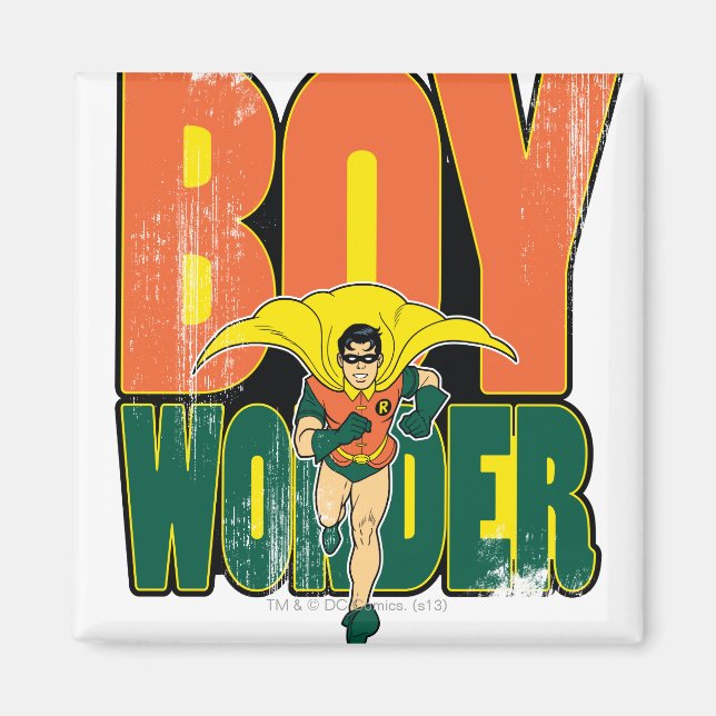 Boy Wonder Graphic Magnet (Front)