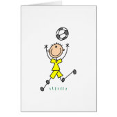 Boy Yellow Soccer Uniform (Front)