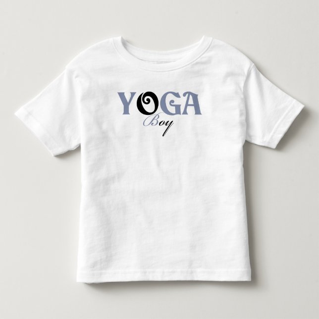 Boy yoga, - Yoga for sport and kids. Toddler T-shirt (Front)