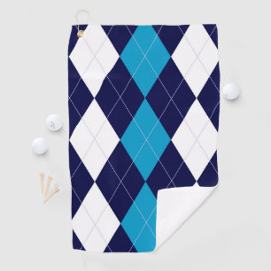 BoyBand Argyle Golf Towel