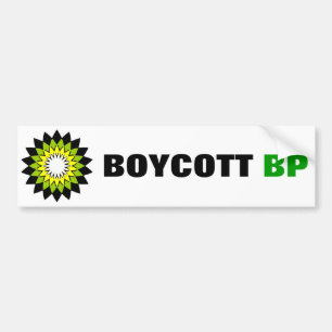 BOYCOTT BP Bumper Sticker