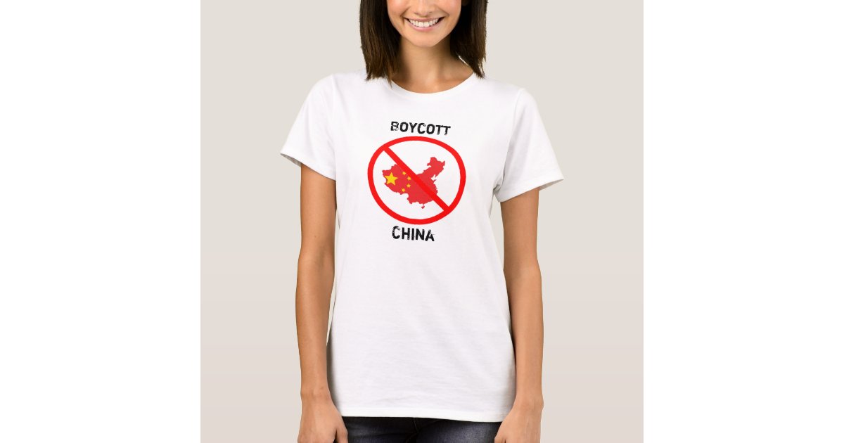 boycott china shirt