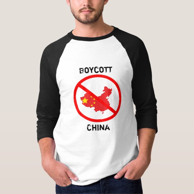 Boycott China T-Shirt (Front)