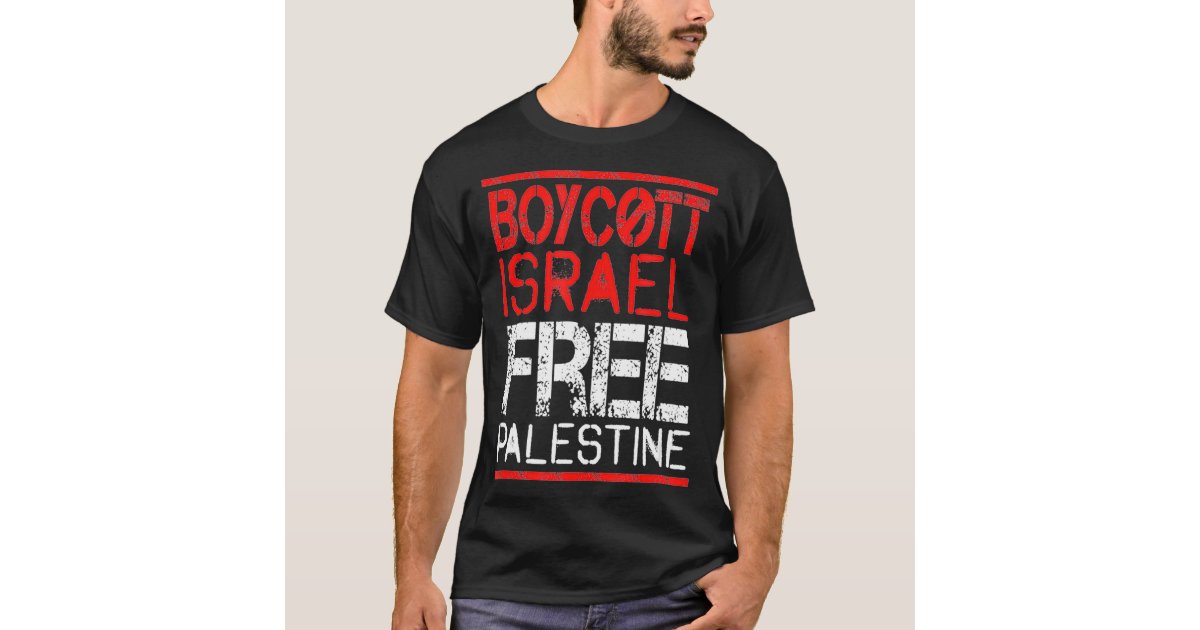 Boycott Israel Palestine Gaza War Awareness T-Shirt