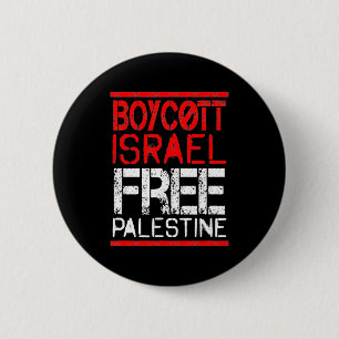 Boycott Israel Palestine Gaza War Awareness  Button