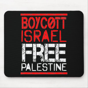 Boycott Israel Palestine Gaza War Awareness Mouse Pad