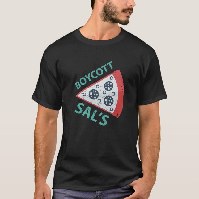 BOYCOTT SALS - Funny Memes Retro Vintage T-Shirt (Front)