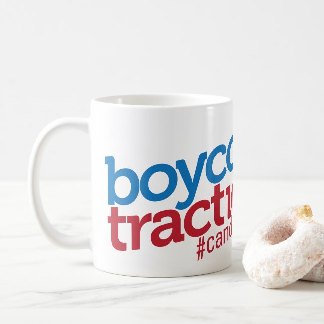 Boycott Traction Mug (With Donut)