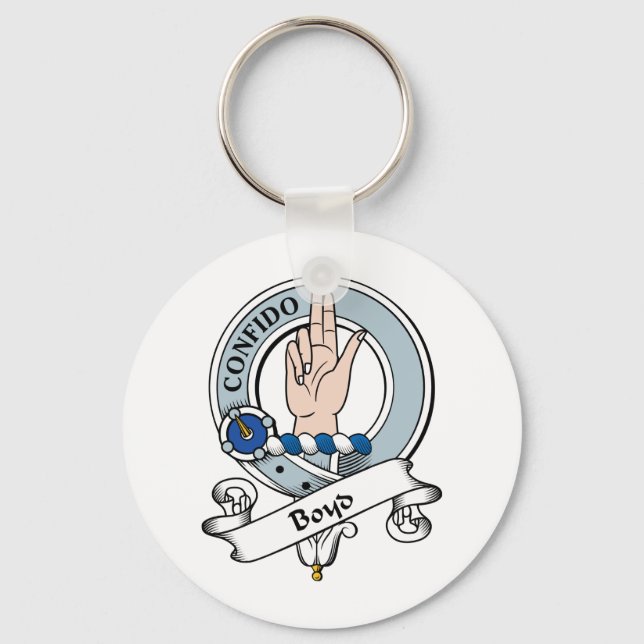 Boyd Clan Badge Keychain (Front)