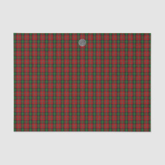 Boyd Clan Family Tartan with official seal Tissue Paper