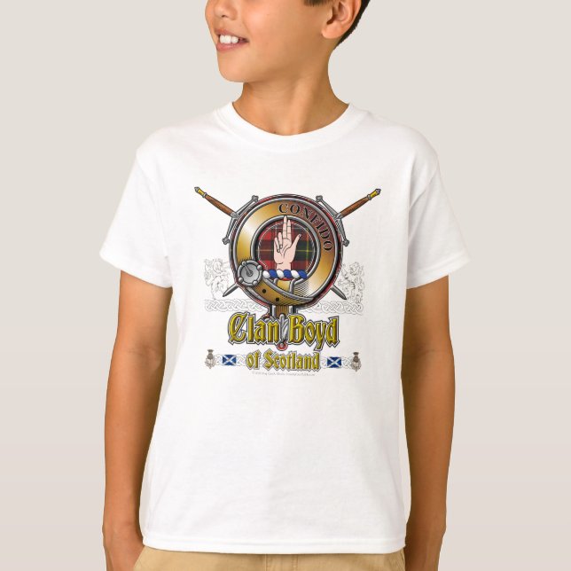 Boyd Crest Badge T-Shirt (Front)