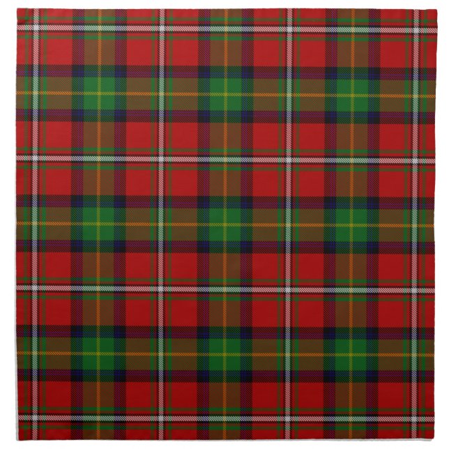 Boyd Tartan Cloth Napkin (Front)