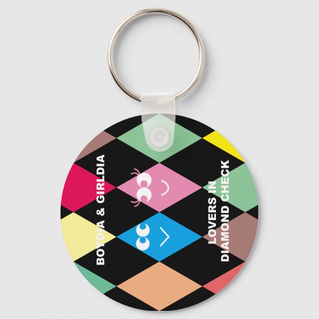 BOYDIA & GIRLDIA Keychain (Front)