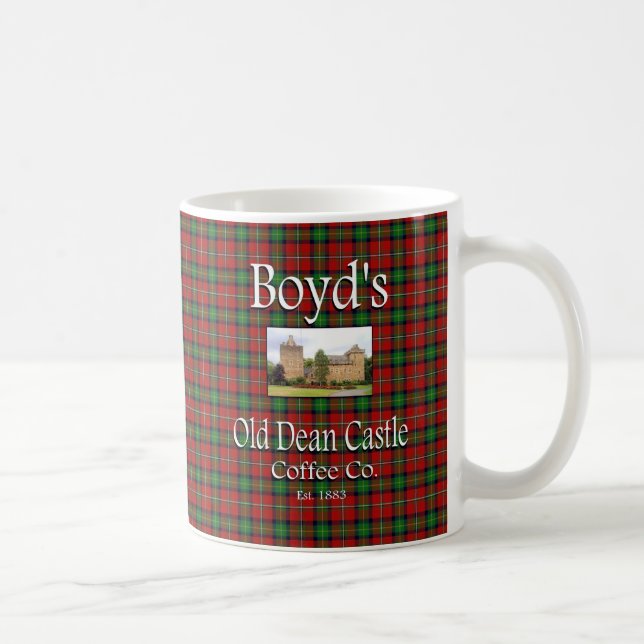 Boyd's Old Dean Castle Coffee Co. Coffee Mug (Right)