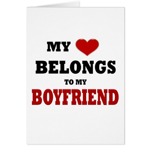 Boyfirend Love Cards (Front)
