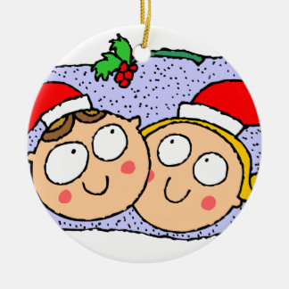 BOYFRIEND AND GIRLFRIEND ORNAMENT