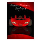 Sports Car Happy Birthday Card | Zazzle.com