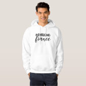 Boyfriend Fiancé Engagement Party Wedding Gift Hoodie (Front Full)