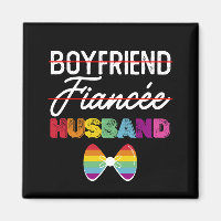 Boyfriend Fiance Husband Gay Marriage Groom LGBTQ