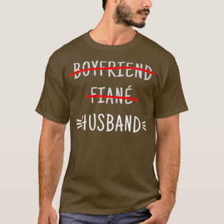 Boyfriend Fiance Husband Wedding 2 T-Shirt
