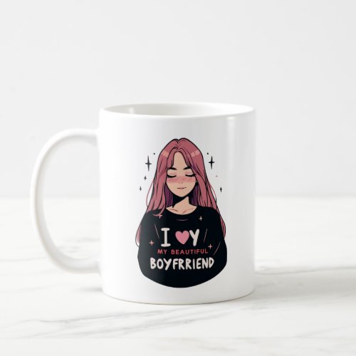 boyfriend girlfriend beautiful design coffee mug