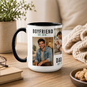 Boyfriend Husband Dad Mug Personalized Father’s