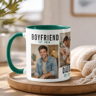 Boyfriend Husband Dad Mug Personalized Father’s