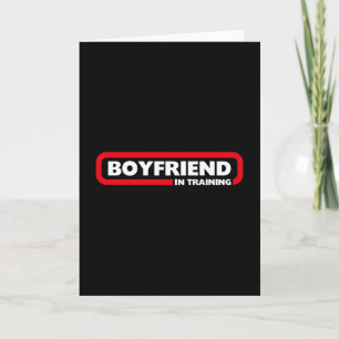 Boyfriend in Training — Valentine's Gift Holiday Card
