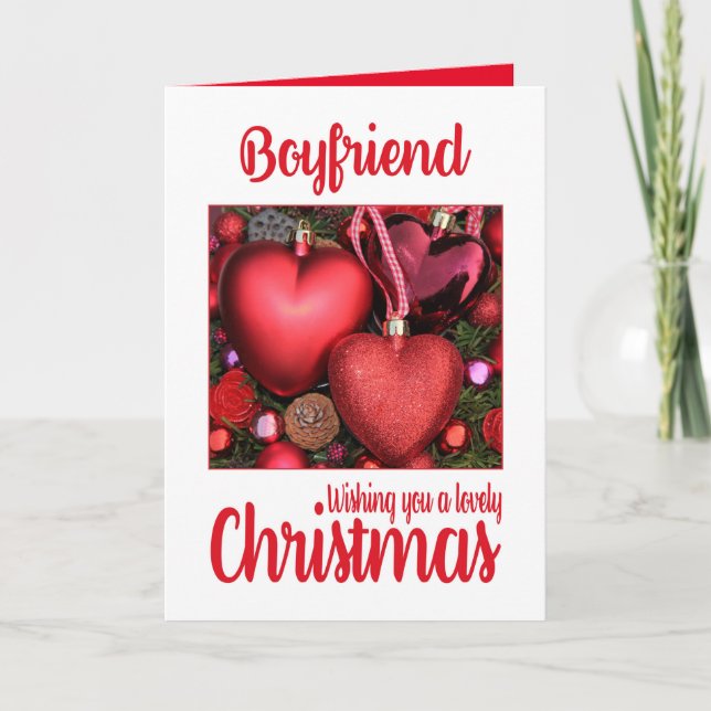 Boyfriend Lovely Christmas card (Front)