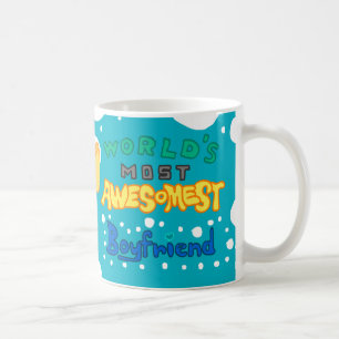 Boyfriend Mug - World's Most Awesomest BF
