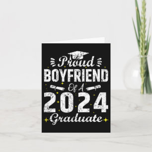 Boyfriend Of A Cl 2024 Graduate Graduation Senior Card