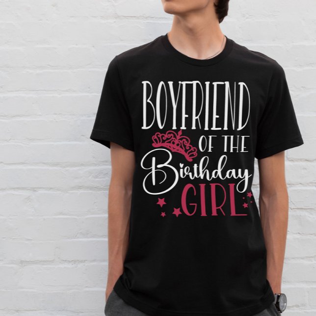 Boyfriend of the Birthday Girl Squad Matching T-Shirt (Creator Uploaded)