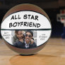 Boyfriend Photo Personalized Basketball