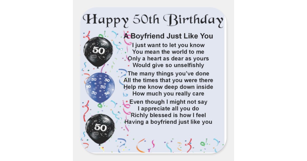 happy birthday to my boyfriend poems