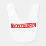 Boyfriend Stamp Baby Bib