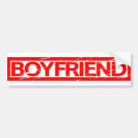 Boyfriend Stamp Bumper Sticker