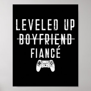 Boyfriend To Fiance Level Leveled Leveling Up Vide Poster