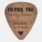 boyfriend valentine gift photo (back) rustic wood