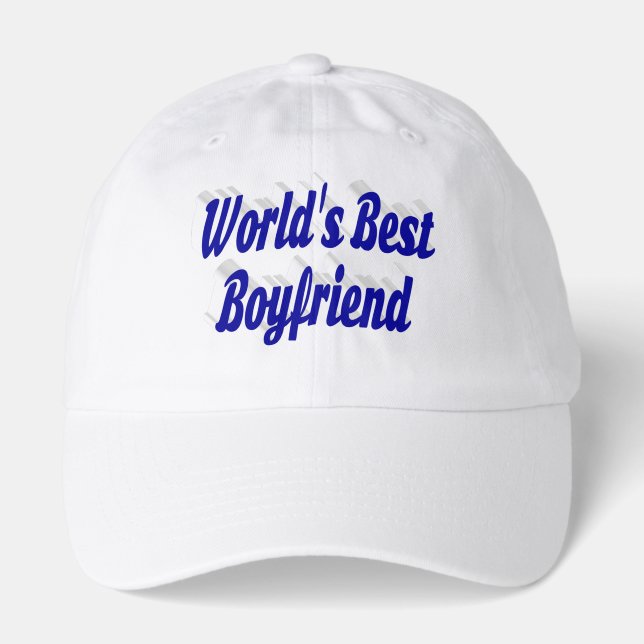 Boyfriend with blue script hat (Front)