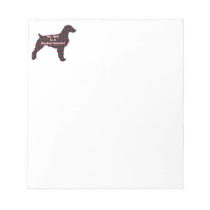 Boykin Spaniel BFF Notepad