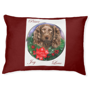 Boykin Spaniel Christmas Dog Pet Bed