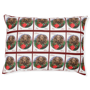 Boykin Spaniel Christmas Dog Pet Bed