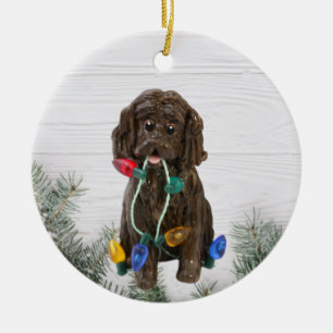 Boykin Spaniel Christmas ornament