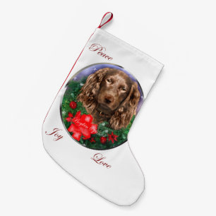 Boykin Spaniel Christmas Small Christmas Stocking