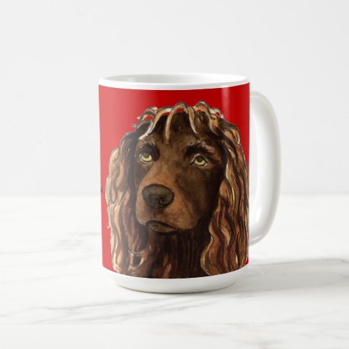 Boykin Spaniel Color Block Coffee Mug